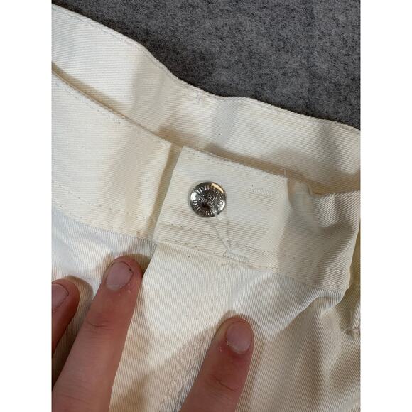 VINTAGE Indurall Paints Shorts Mens Size 40 Cream Cargo Workwear Utility NWT - Picture 5 of 5